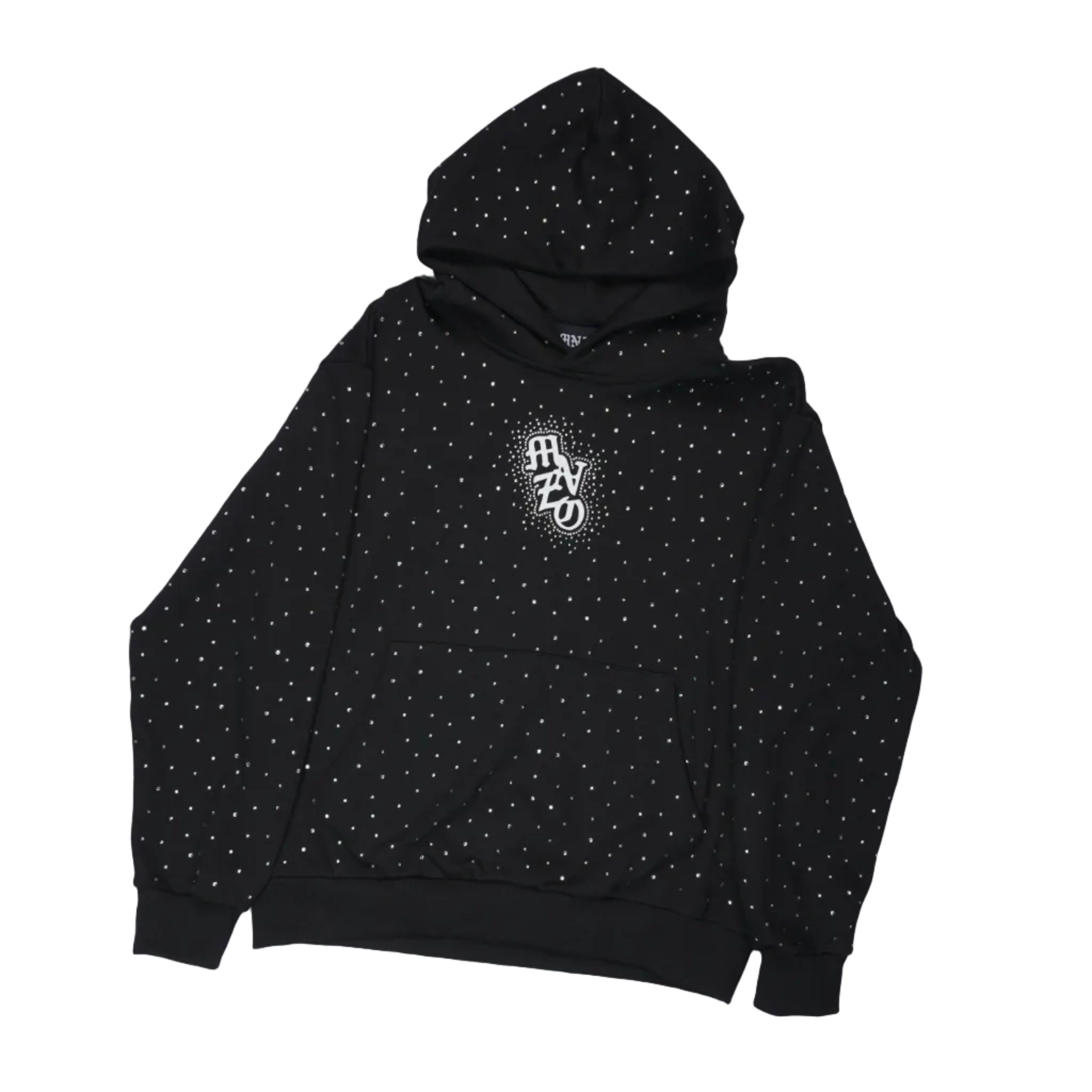 MNZO Luxury Edition Black & White Hoodie