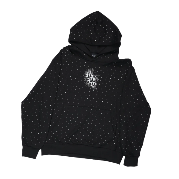 MNZO Luxury Edition Black & White Hoodie