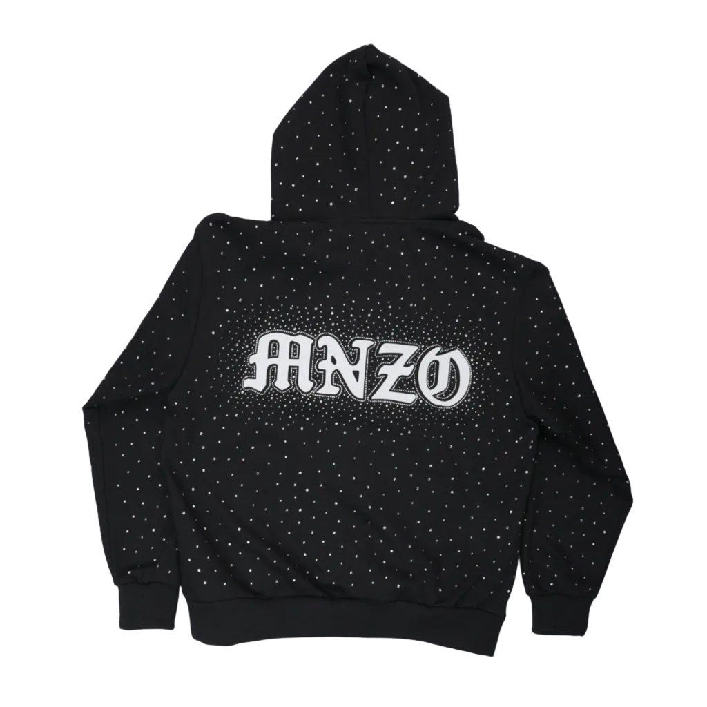 MNZO Luxury Edition Black & White Hoodie