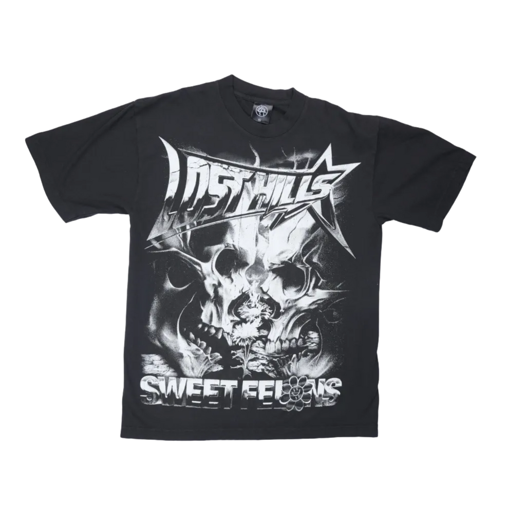 Sweet Felons x Lost Hills Black T-Shirt