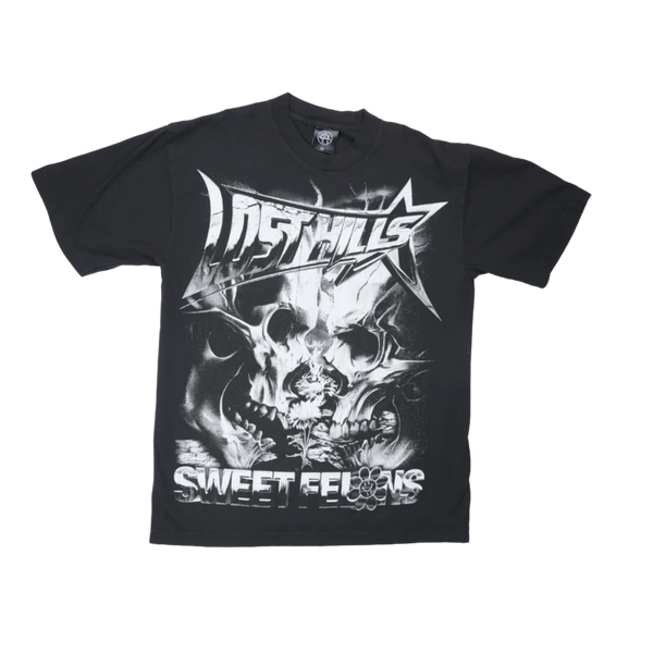 Sweet Felons x Lost Hills Black T-Shirt